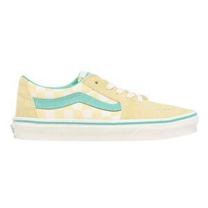 NWOB VANS SK8-Low 'Checkerboard- Banana Cream' Size 10